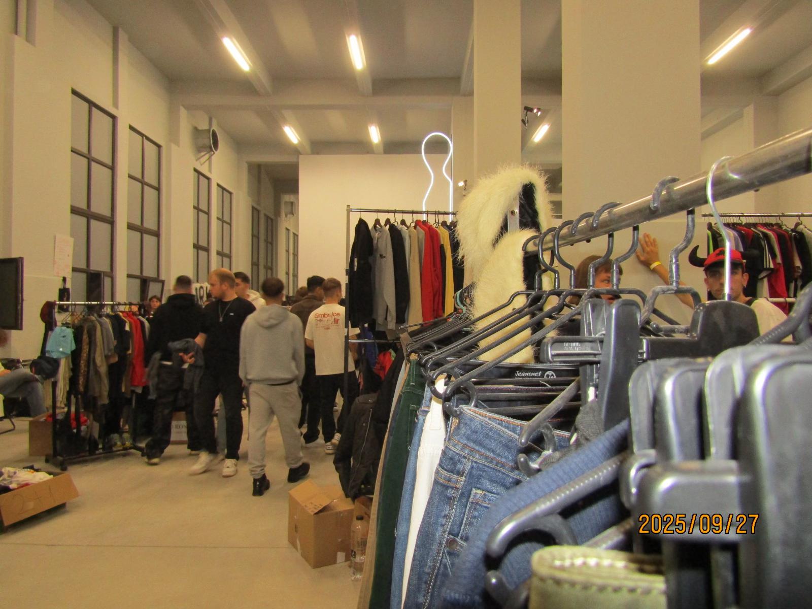 A close-up of unique items on a stall